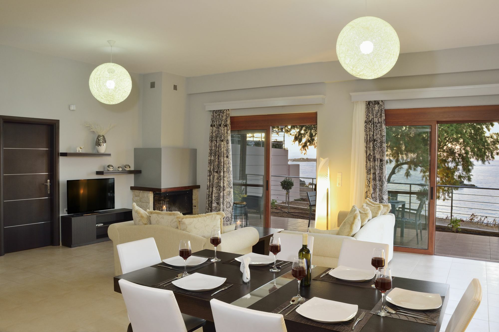 Villa Elia Seaside La Canea Esterno foto