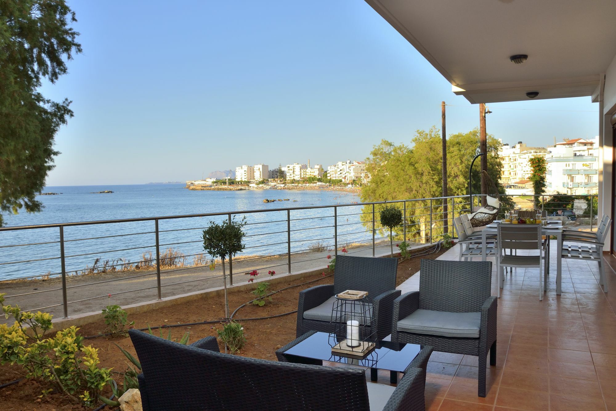 Villa Elia Seaside La Canea Esterno foto